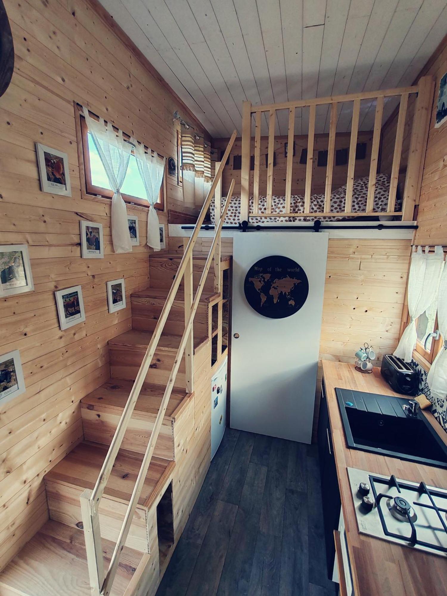 Tiny House Des Bougnats Teilhede Exterior foto