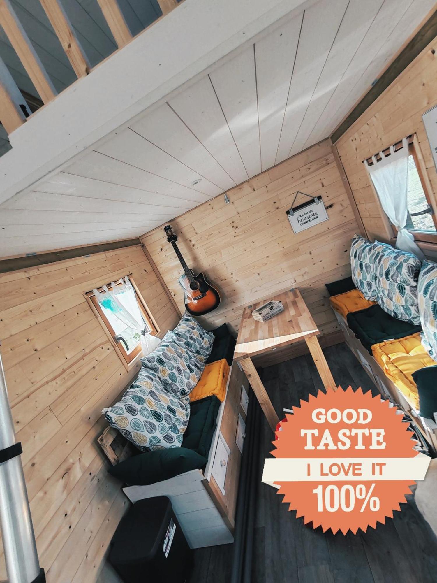 Tiny House Des Bougnats Teilhede Exterior foto