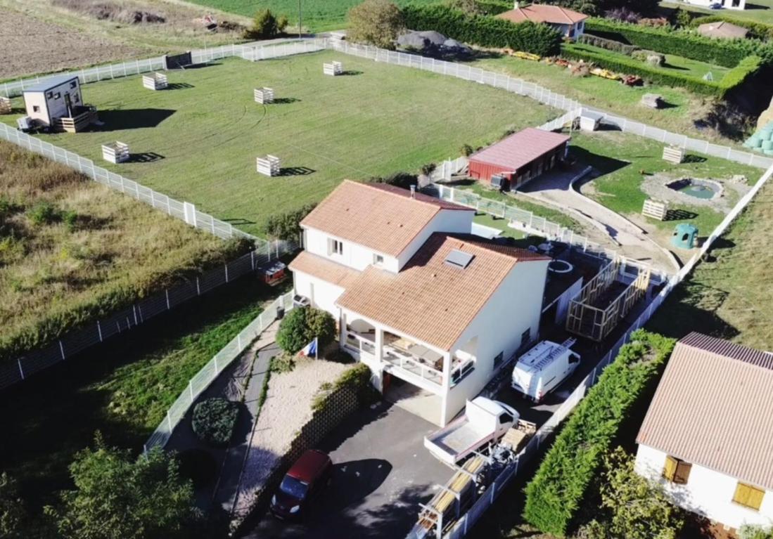 Tiny House Des Bougnats Teilhede Exterior foto